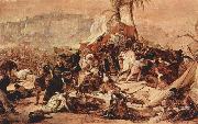 Francesco Hayez The Seventh Crusade against Jerusalem Sweden oil painting reproduction
